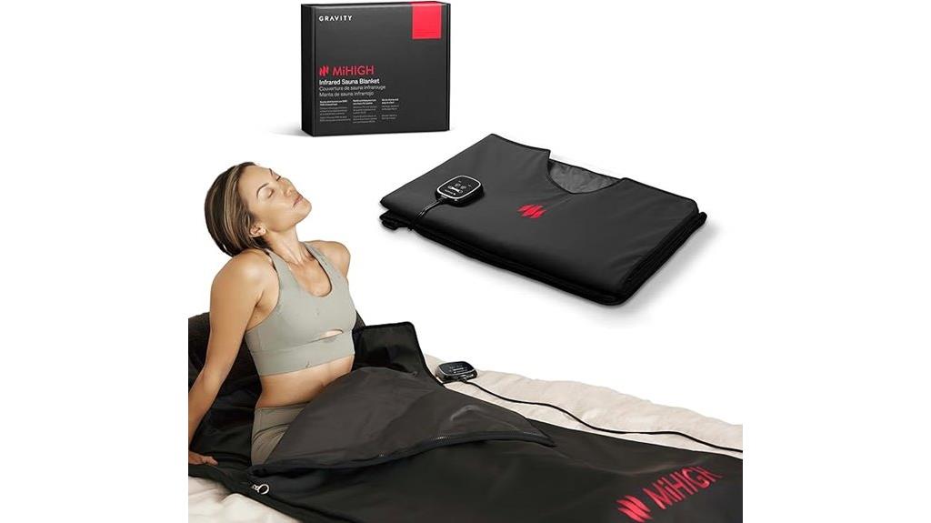 adjustable heat infrared blanket