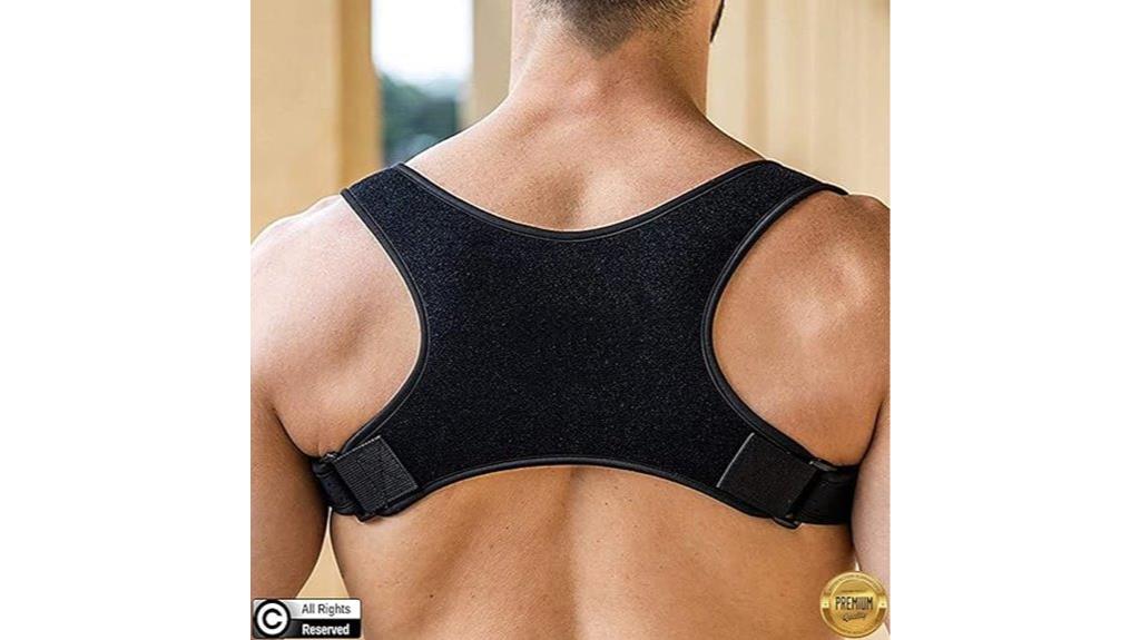 adjustable posture brace