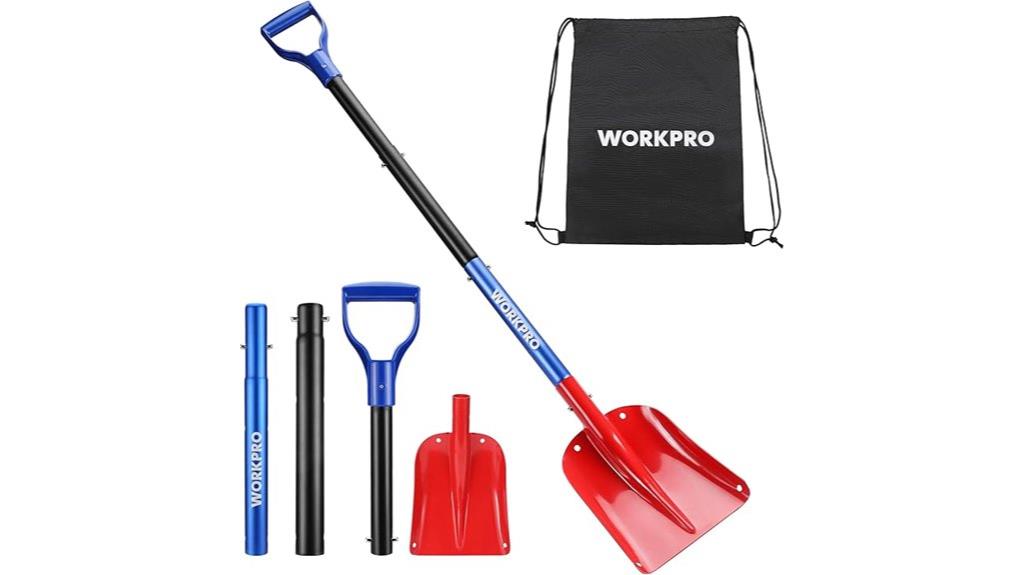adjustable snow shovel