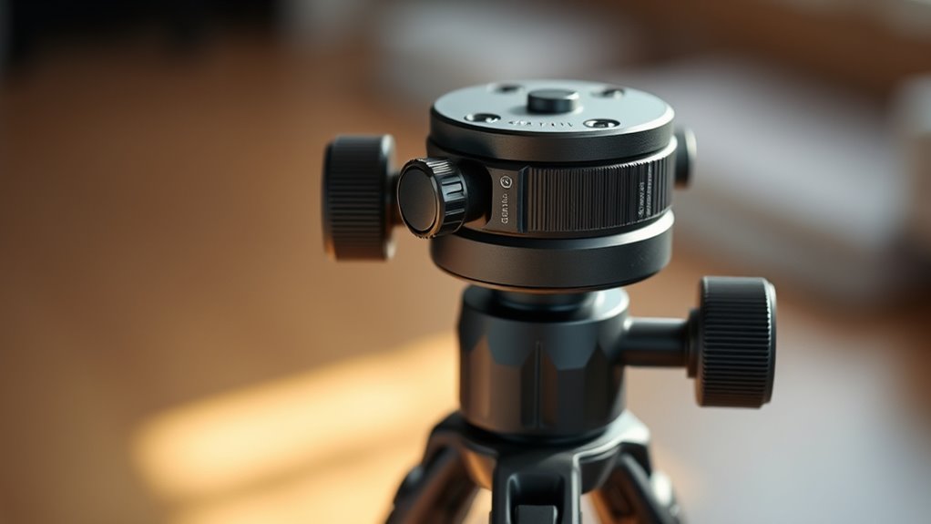 adjustable versatile tripod head
