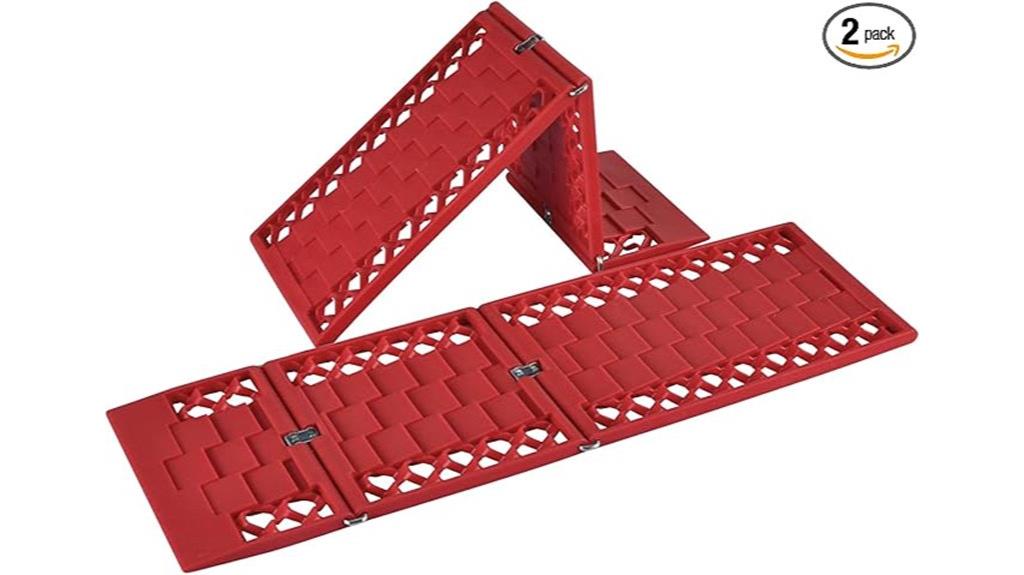 all weather foldable traction boards