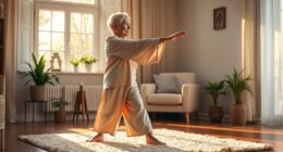 at home tai chi practice