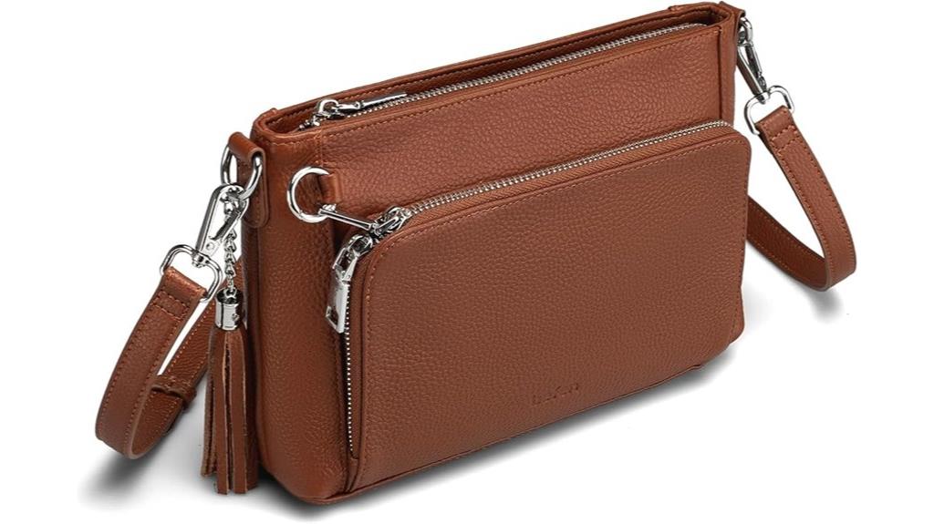 authentic leather crossbody bag