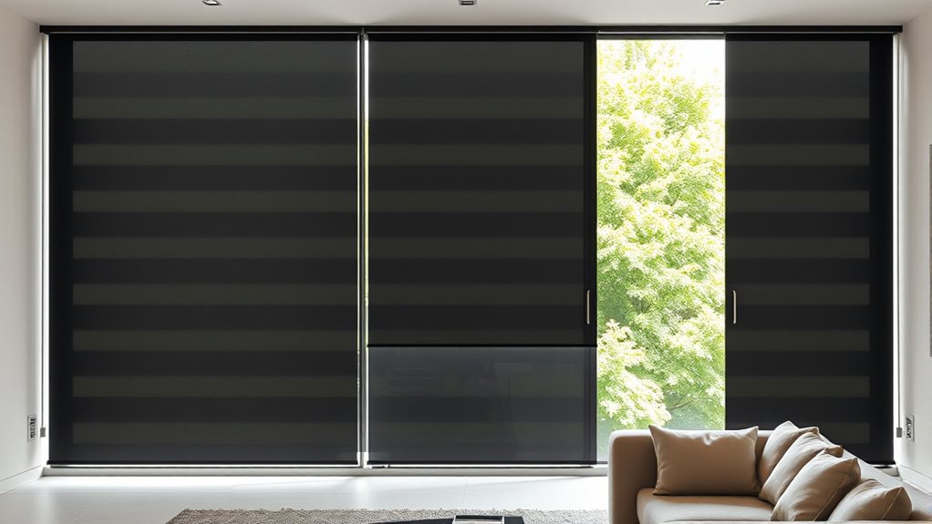 automated light and privacy