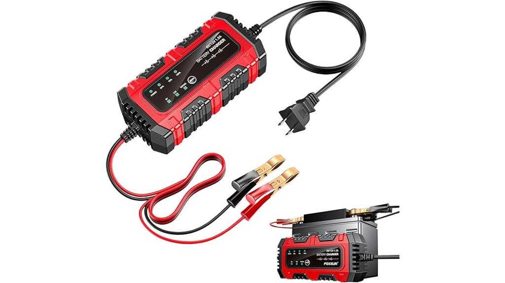 automatic vehicle battery charger