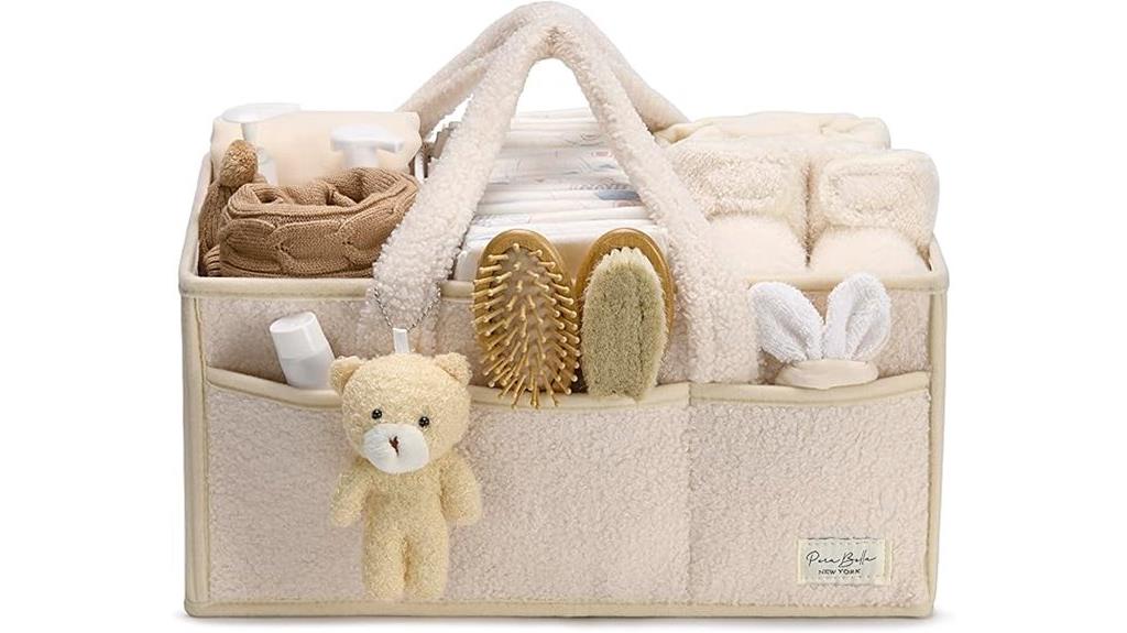 baby diaper organizer handle