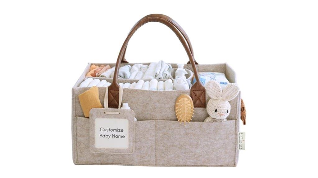 baby nursery storage caddy