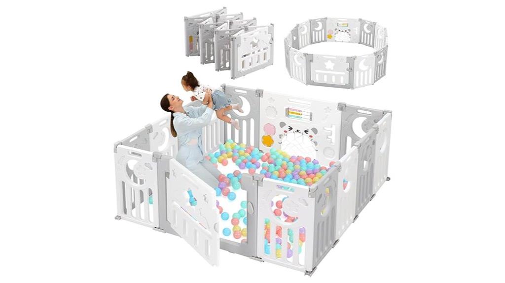baby playpen safety gate
