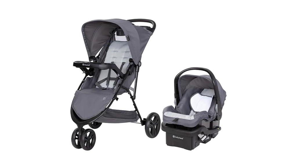 baby trend stroller stellar grey