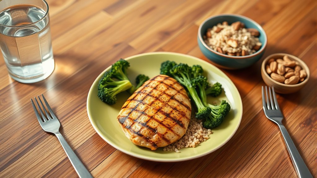 balanced nutrition and hydration