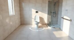 bathroom clearance and turning