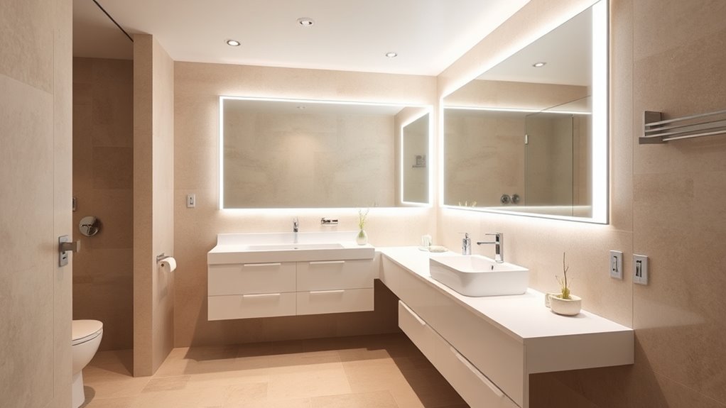 bathroom lighting for safety