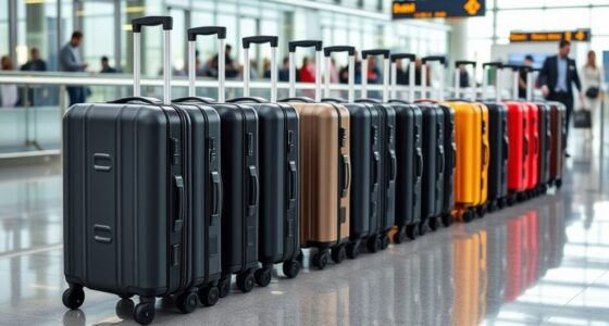 battery powered travel suitcases