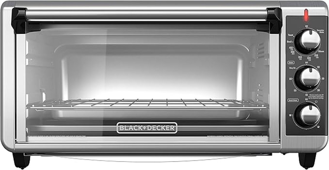 black decker 8 slice toaster