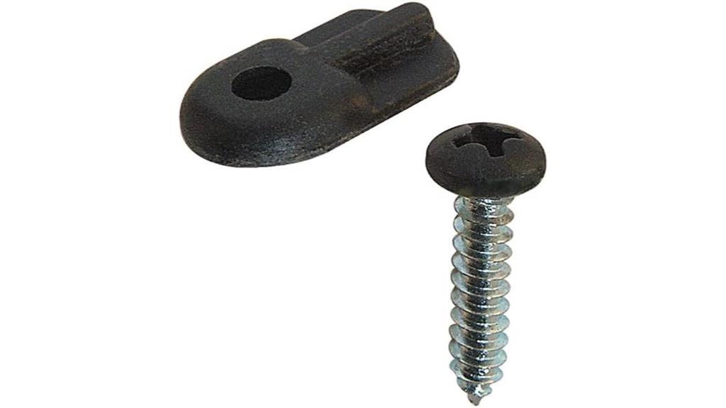 black plastic screen clips