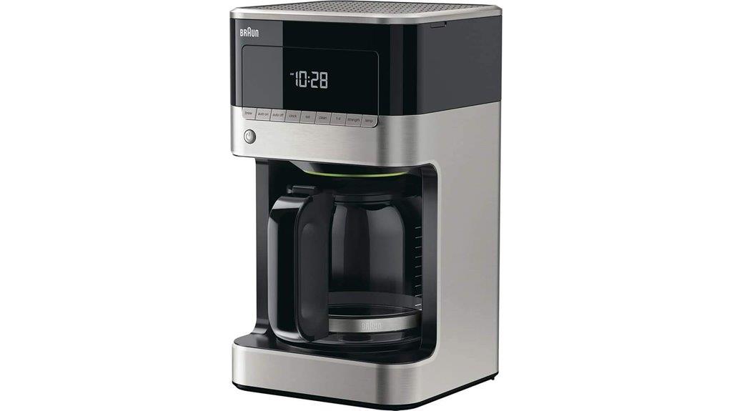 braun 12 cup coffee maker