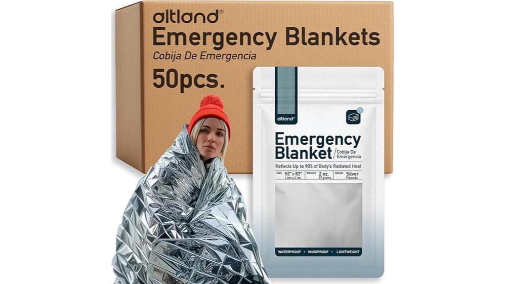 bulk pack emergency blankets