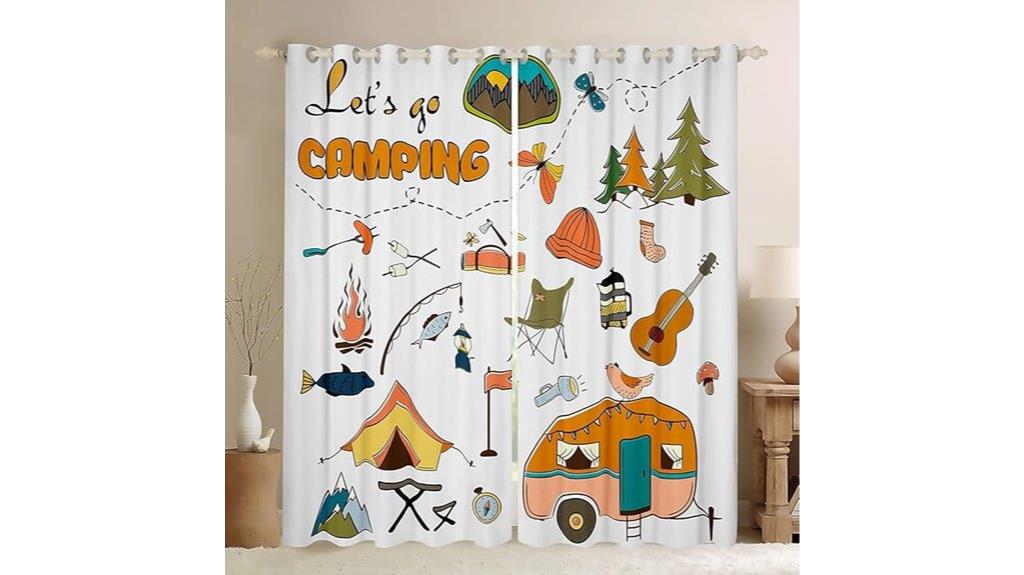 camping curtain set