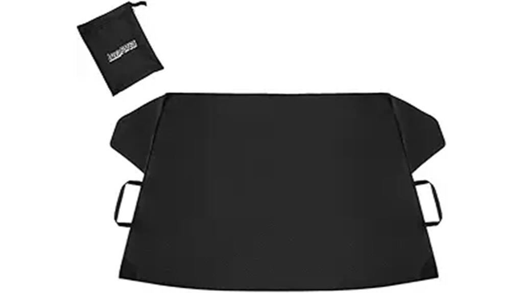 car magnet snow cover