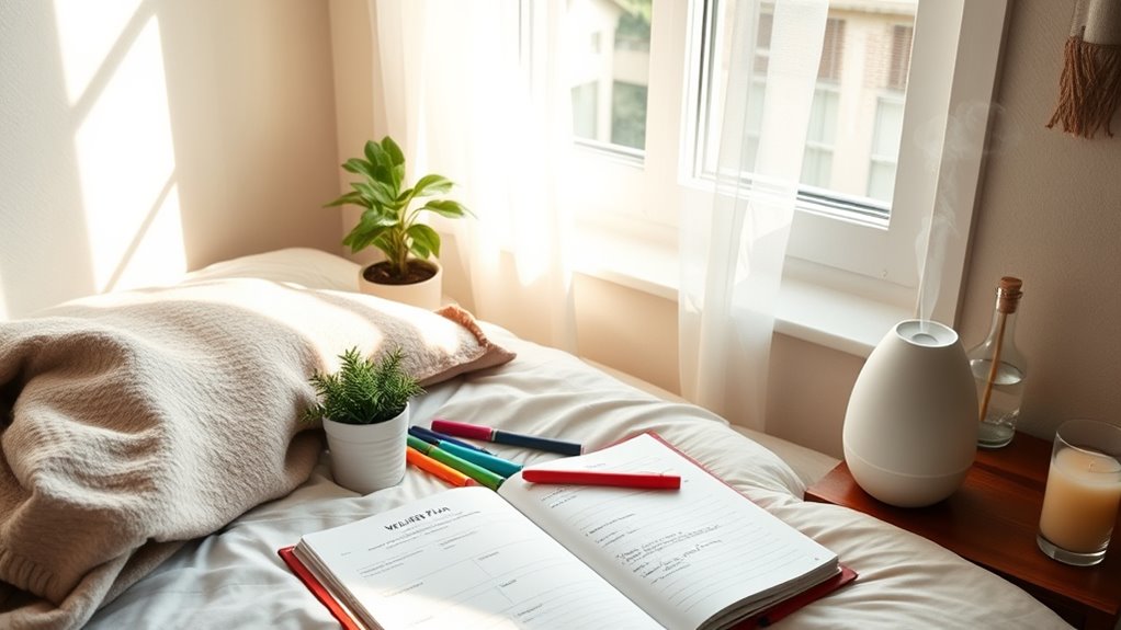 choose calming wellness activities