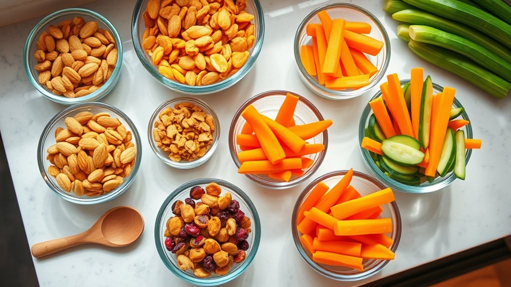 choose wholesome energizing snacks