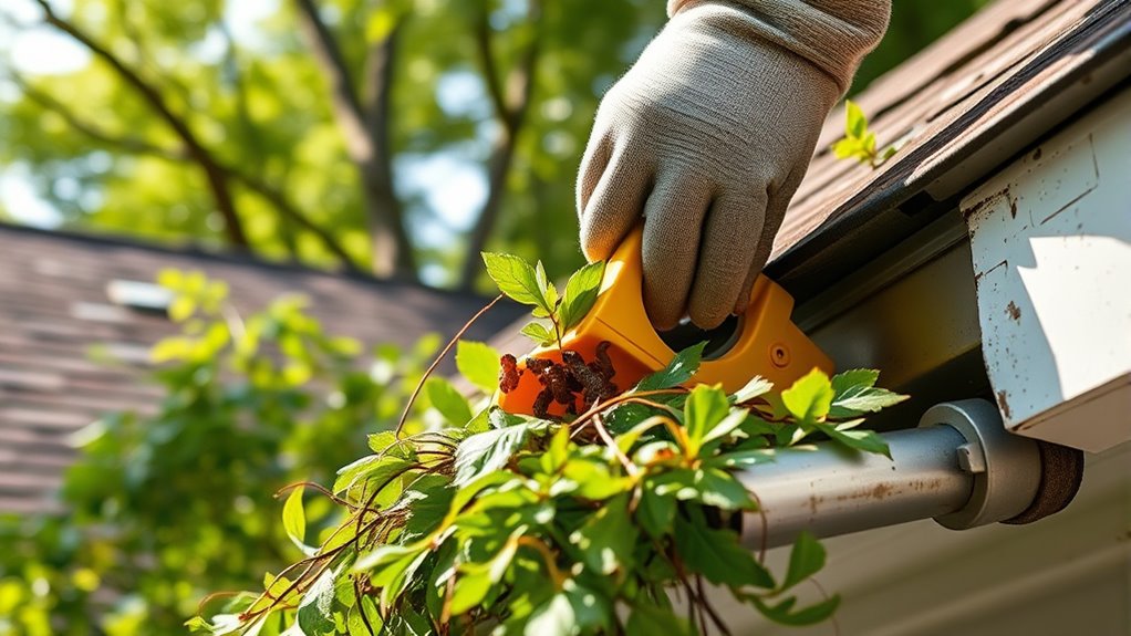 clean gutters prevent water damage