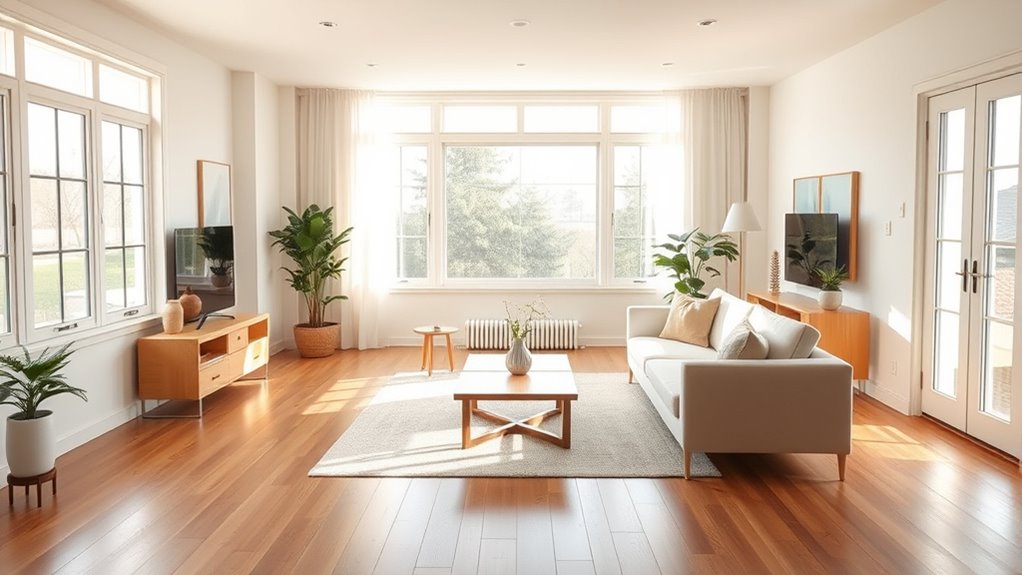 clear walkways reduce clutter