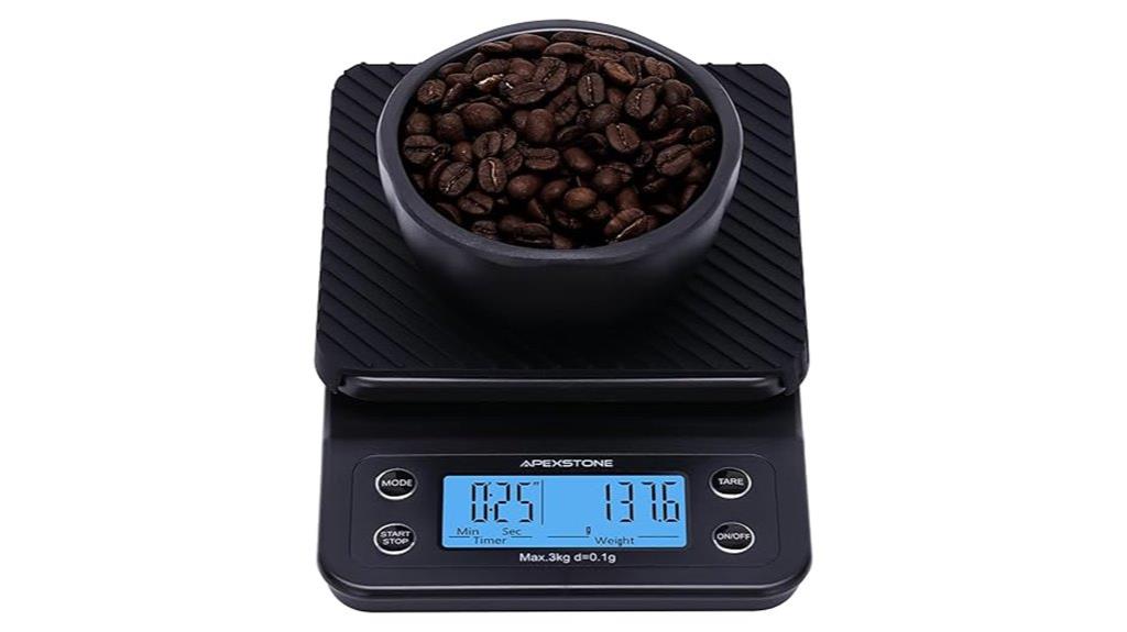 coffee scale with timer