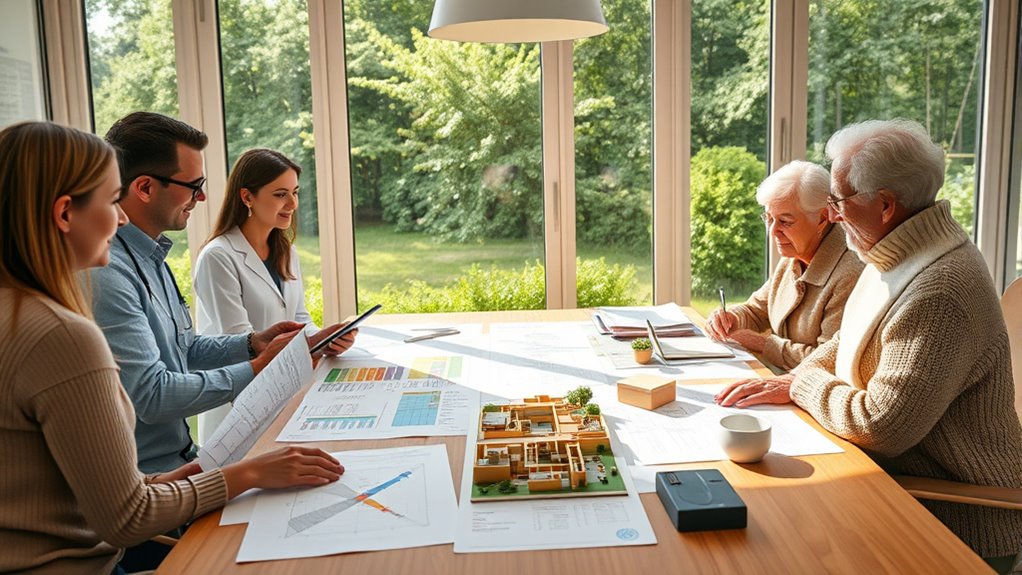 collaborate with qualified professionals