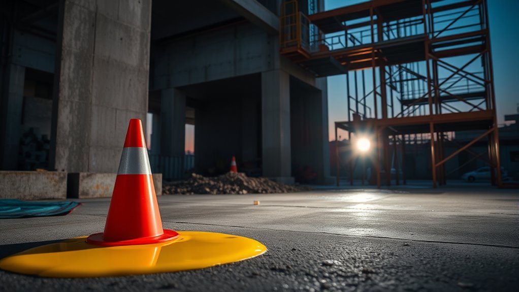 color coded hazard indicators