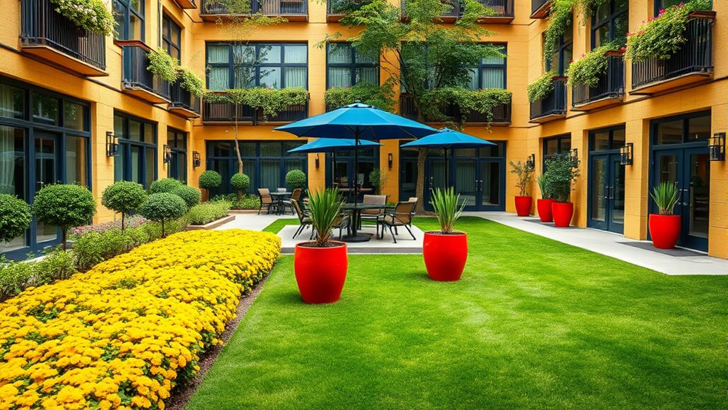 color psychology guides space zoning