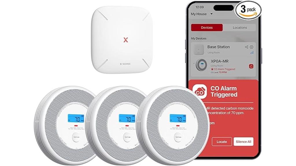 combination smoke and co detector