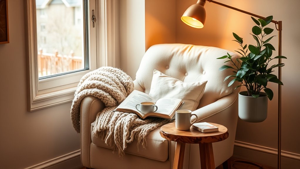 comfortable calming personalized decor