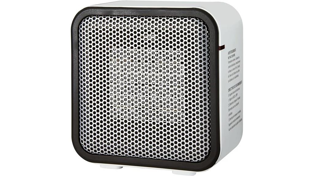 compact office ceramic heater