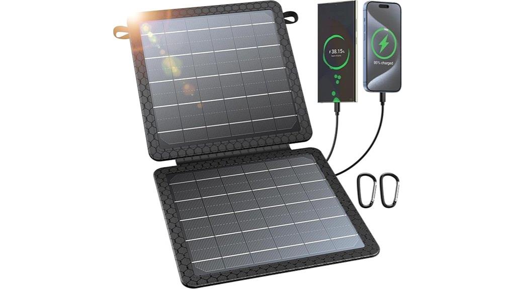 compact solar power bank