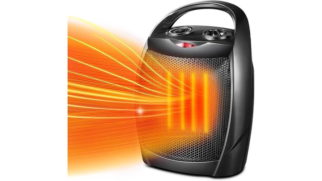 compact thermostat space heater