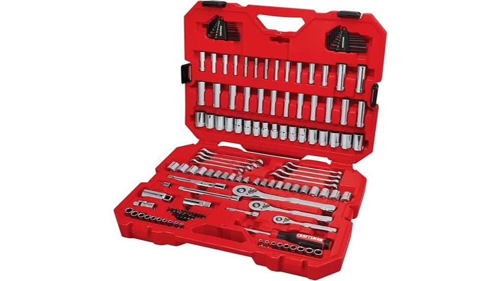 complete 135 piece mechanic tool set