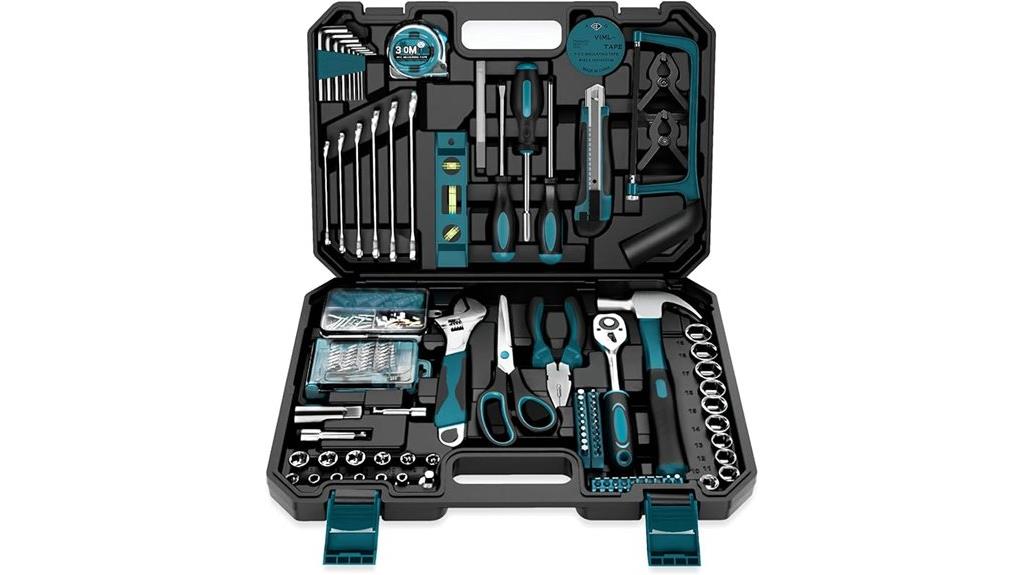 complete 257 piece household toolkit