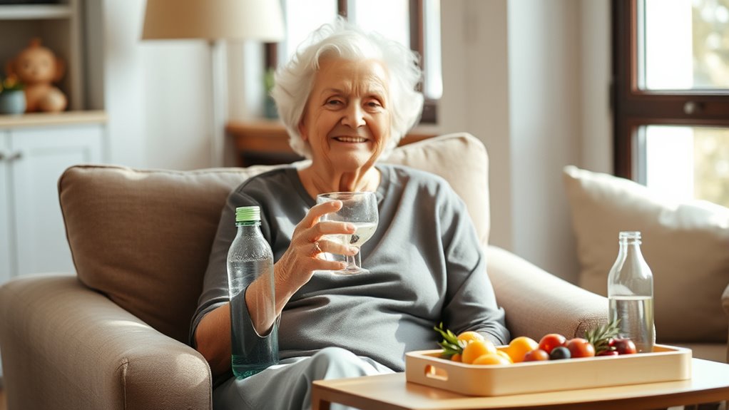 consistent hydration drinking routine