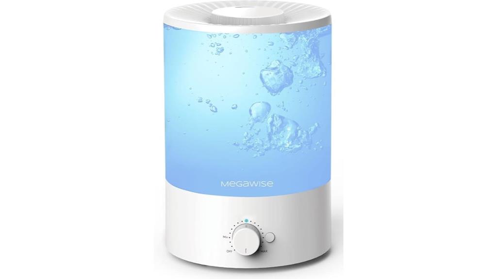 cool mist humidifier night light