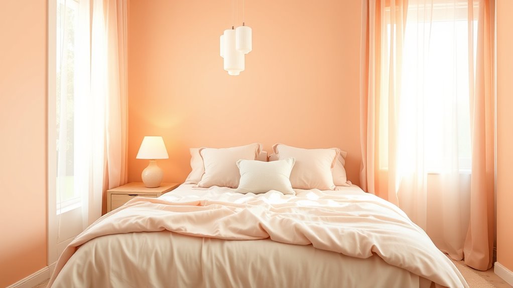 cozy warm pastel decor
