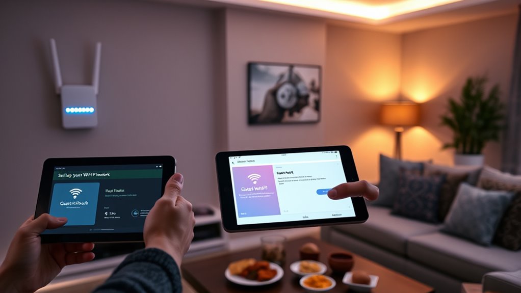 create secure guest wi fi