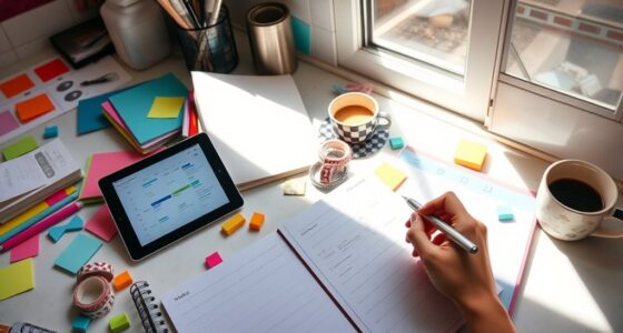 create weekly social schedule