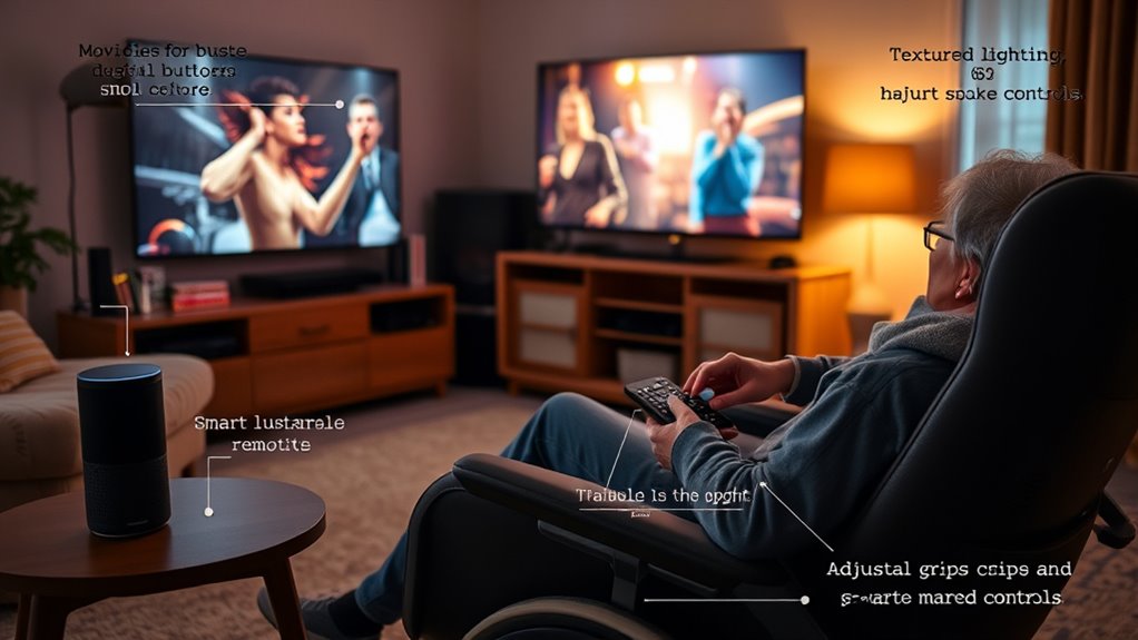 customize accessible home controls