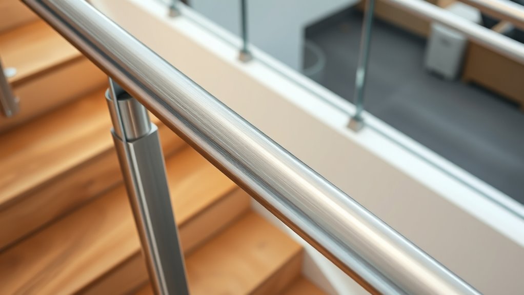 customized ergonomic handrail placement