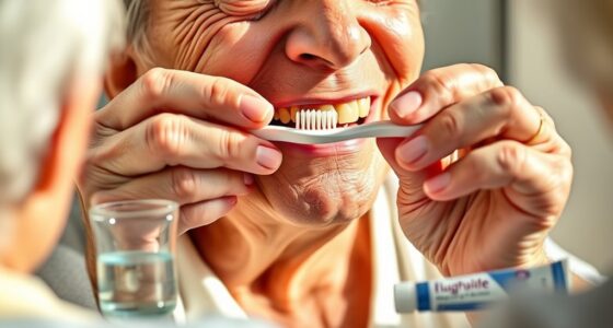 daily senior oral hygiene