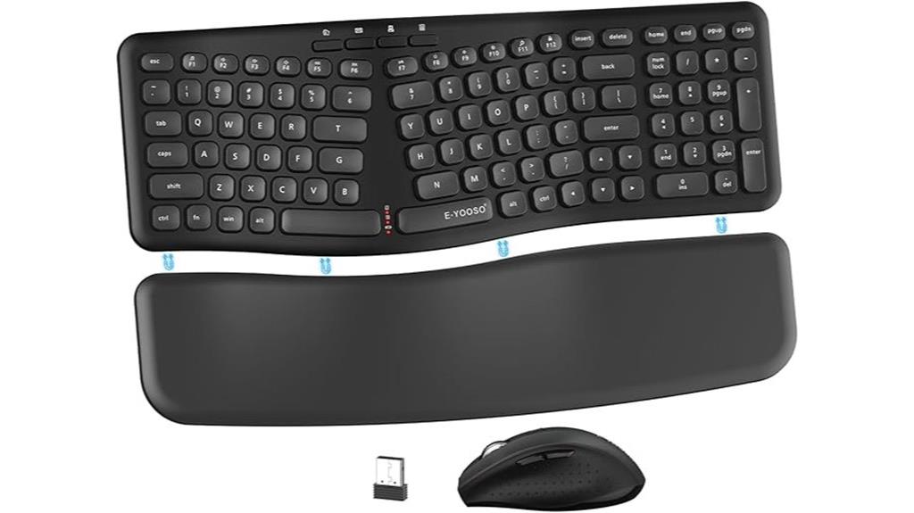 detachable wrist rest combo