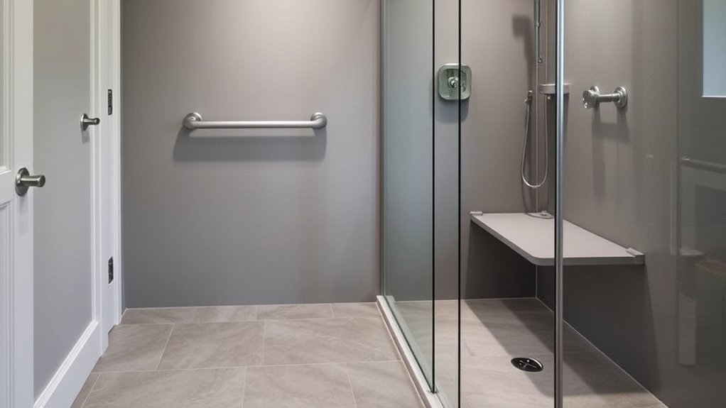 discreet bathroom safety features