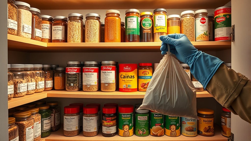 dispose expired goods properly