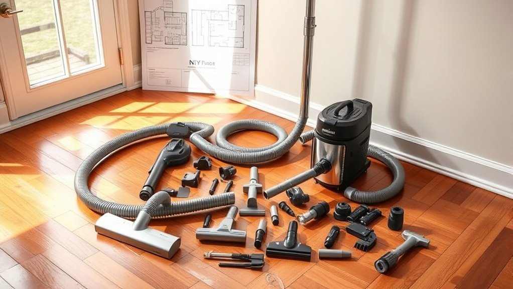 diy central vacuum considerations